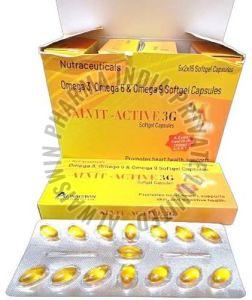 Omega 3 Omega 6 Omega 9 Soft Gelatin Capsules
