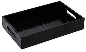 Melamain Hotel Serving Tray, Shape : Rectangular