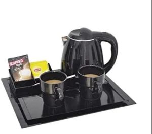 Hotel Tea Kettle Tray Set