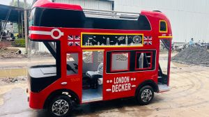 MS Tubes Fiber Body Electric Sightseeing Bus, Brand Name : Yaan World