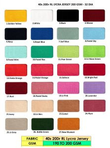 Cotton Lycra Fabric