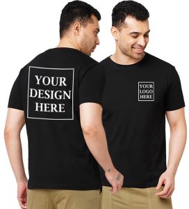 Round Cotton Mens Corporate T Shirt, Fit Type : Regular Fit