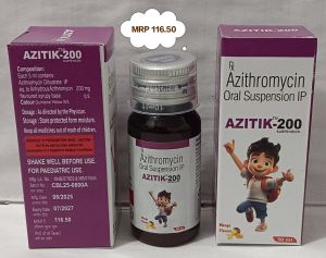 Azitik 200 Azithromycin Suspension