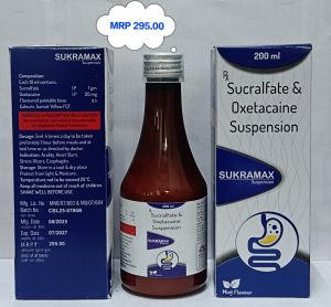 Sucralfate Oxetacaine Suspension