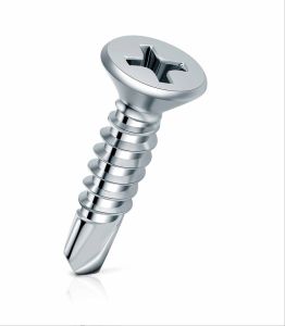Stainless Steel Self Drilling Screw, Packaging Type : Silver, Box