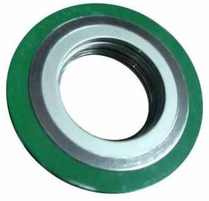 Stainless Steel Spiral Wound Gasket, Color : Silver, Green
