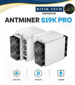 Bitmain Antminer S19k Pro 120th