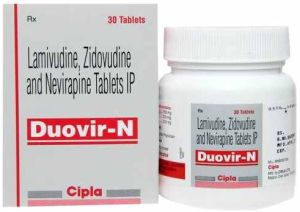 Duovir N Lamivudine Zidovudine Nevirapine Tablet