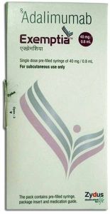 Exemptia 40mg Adalimumab Injection