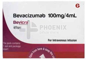 Bevicra 100mg Bevacizumab Injection for Anticancer Medicine