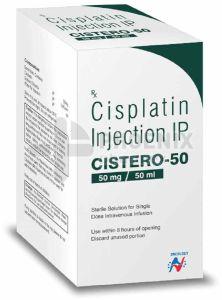 Cistero 50mg Cisplatin Injection