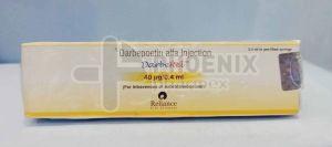 Darberel 40mcg Darbepoetin ALFA Injection for Treat Anemia
