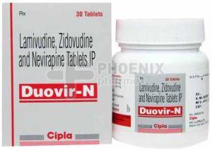 Duovir N Lamivudine Zidovudine Nevirapine Tablet