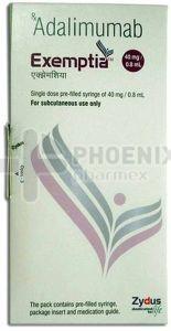 Exemptia 40mg Adalimumab Injection