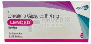 Lenced 4mg Lenvatinib Capsule, Brand Name : Zydus Cadila