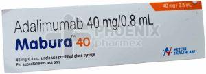 Mabura 40mg Adalimumab Injection for Antirheumatic Agent