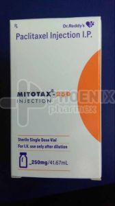 Mitotax 250mg Paclitaxel Injection for Anticancer Medicine