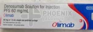 Olimab 60mg Denosumab Injection for Osteoporosis