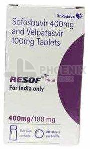 Resof Total Sofosbuvir Velpatasvir Tablet 2 Years