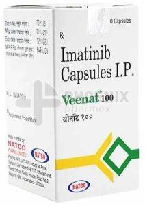 Veenat 100mg Imatinib Tablet for Anticancer Medicine
