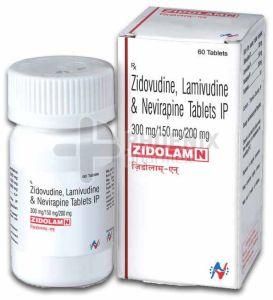 Zidolam N Lamivudine Zidovudine Nevirapine Tablet