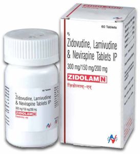 Zidolam N Lamivudine Zidovudine Nevirapine Tablet