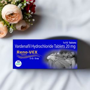 Vardenafil Hydrochloride Tablets Reno Vex, Brand Name : Reno-Vex