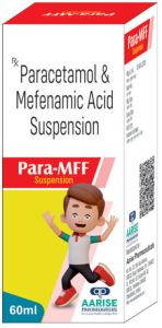 Paracetamol Mefenamic Acid Suspension Para Mff