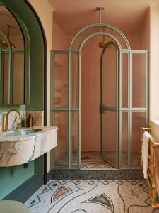 Arch Glass Partition