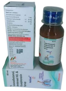 Helicet-ls Cough Syrup, Form : Liquid, Packaging Type : Bottle
