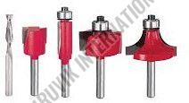 Polished Mild Steel Router Bits, Color : Silver for Woodworking