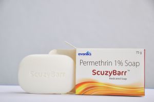 Scuzybarr Medicated Soap, Packaging Size : 75 Grams