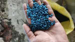 Blue Reprocessed PP Granules