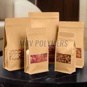 Frozen Food Packing Pouch, Color : Brown