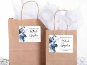 Adhesive Paper Bag Sticker Label