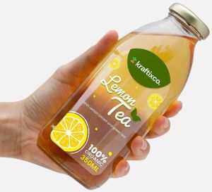 Clear Transparent Soft Drink Label