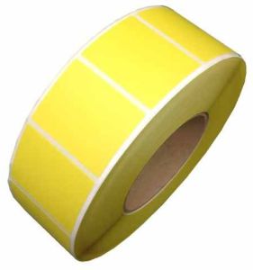 Paper Plain Custom Printed Glue Tap Label, Packaging Type : Roll