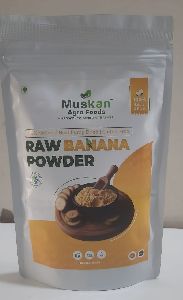 Natural Banana Powder, Color : White-Creamy, Packaging Type : Pouch