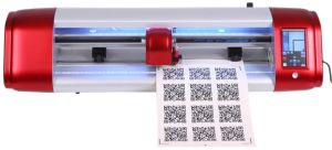 Metal Elecric Semi Automatic Vinyl Cutting Plotter Machine 24 Inch