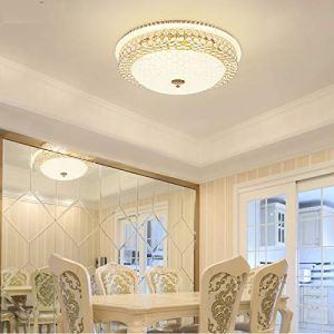 Elegant Crystal Flush Mount LED Ceiling Light