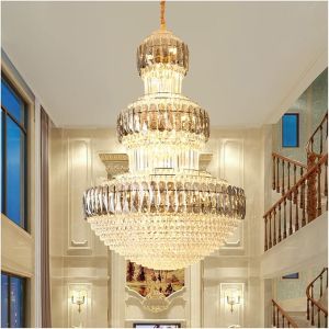 PQG Hanging European Style Luxury Crystal Chandelier