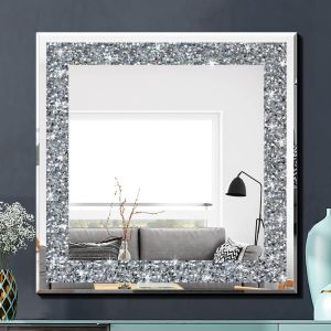 Square Shaped LED Glass Mirror