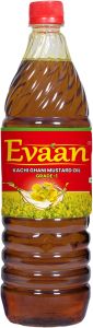 Cold Pressed 1 Ltr. Mustard Oil Bottle, Brand Name : Evan, Form : Li