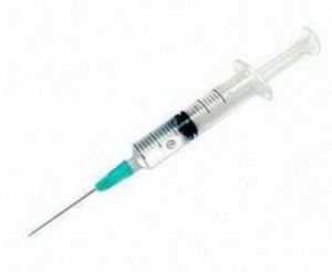 Polished Plastic Hypodermic Syringe, Packaging Type : Paper Box