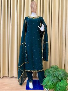 Ladies Blue Party Wear Suits