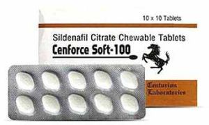 Cenforce Soft 100mg Sildenafil Citrate Tablet