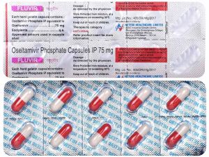 Fluvir 75mg Oseltamivir Phosphate Capsule