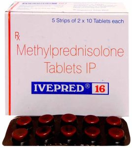 Ivepred 16mg Methylprednisolone Tablet