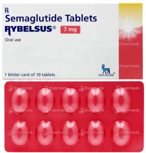 Rybelsus 7mg Semaglutide Tablet, Packaging Type : Box