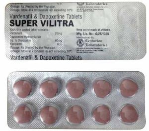 Super Vilitra Vardenafil Dapoxetine Tablet